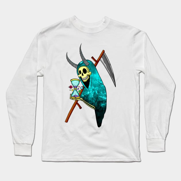 Planetary Reaper Long Sleeve T-Shirt by KingdomJunkieApparel